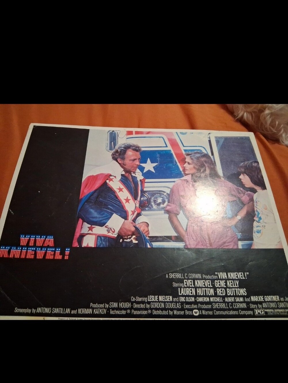 VIVA KNIEVEL vintage Movie Advertisments Lot